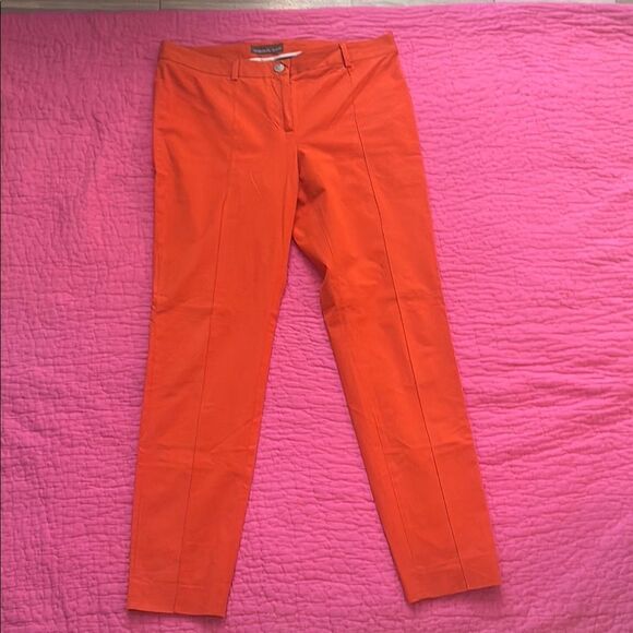 Jacob Cohen Couture Orange/red  Pants, M - Picture 1 of 11